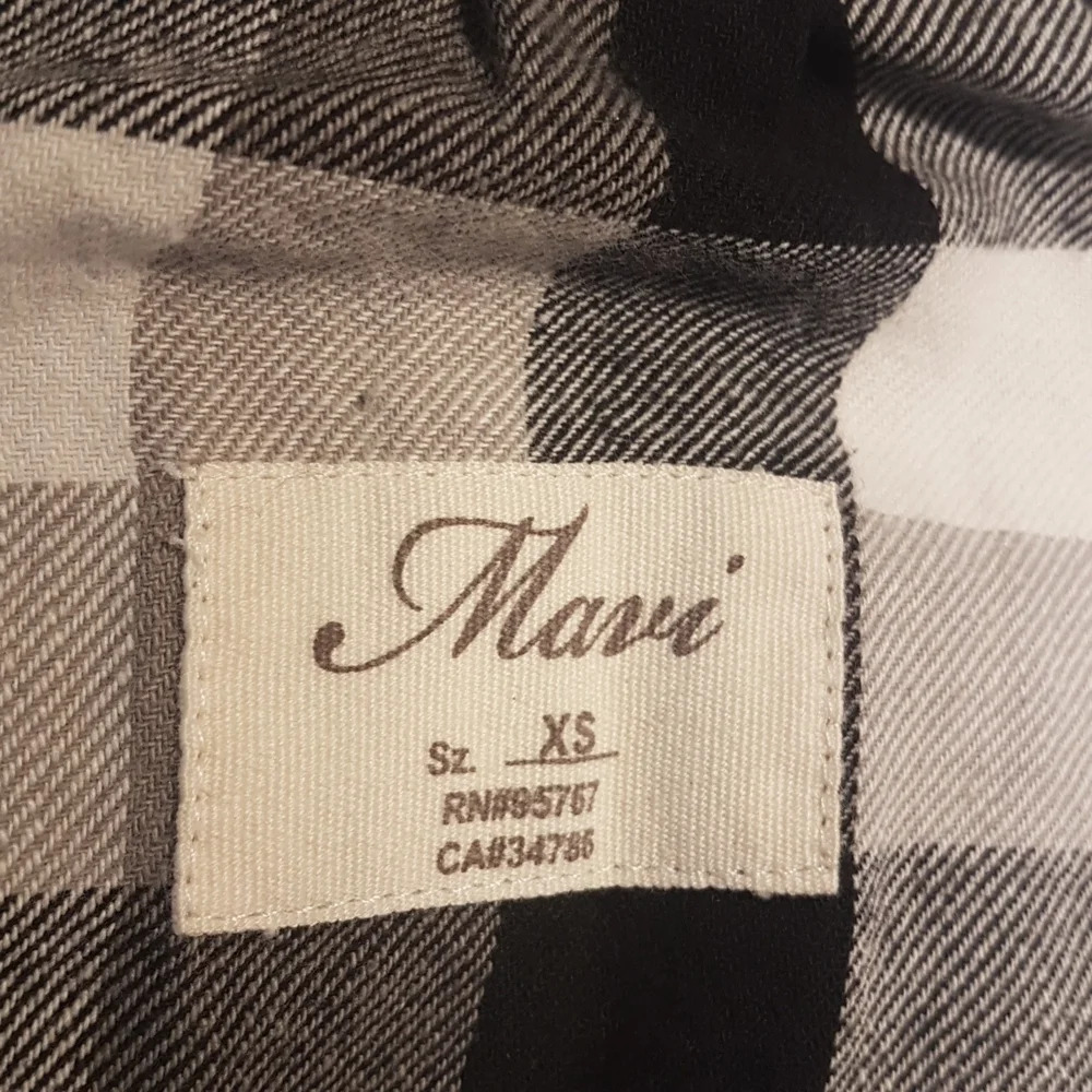 Mavi jeans flannel gingham mini pinafore dress - Picture 8 of 10